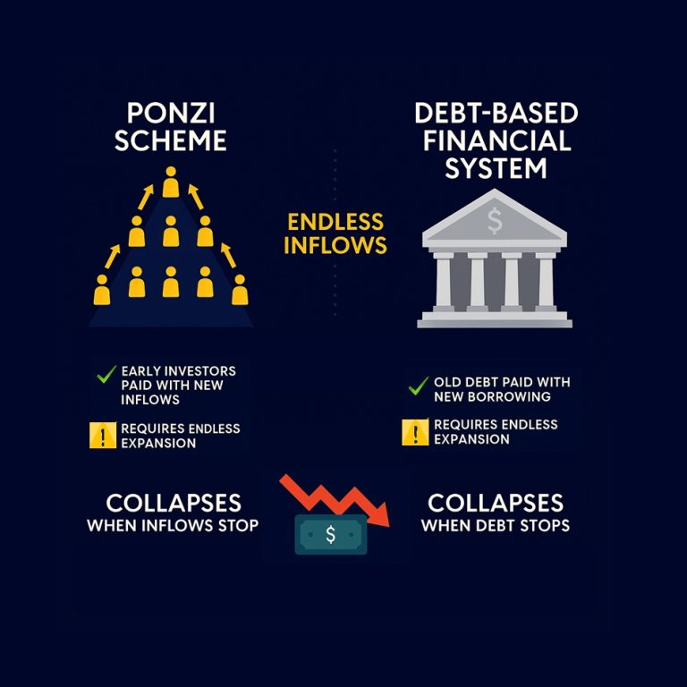 Is Our Financial System a Ponzi Scheme?